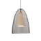 Besa Lighting Dano Cord Pendant, Smoke/Natural, Bronze Finish, 1x9W LED 1JT-DANOSMNA-LED-BR - alternate 1